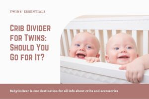 Crib divider for twins